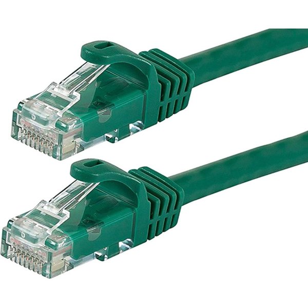 Ethernet Cable, Cat 6, Green, 100 ft.