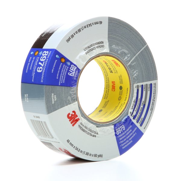 Duct Tape, 2 x 60 yd, 12.6 mil, Slate Blue