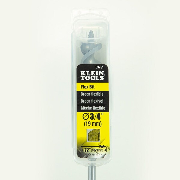 Flex Bit Auger 3/4-Inch by 72-Inch