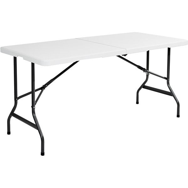 Rectangle IndestrucTableÃÂ® Classic Folding Table, Platinum Granite - 30