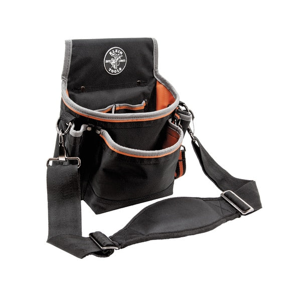 Black Ballistic Nylon 15 Pockets