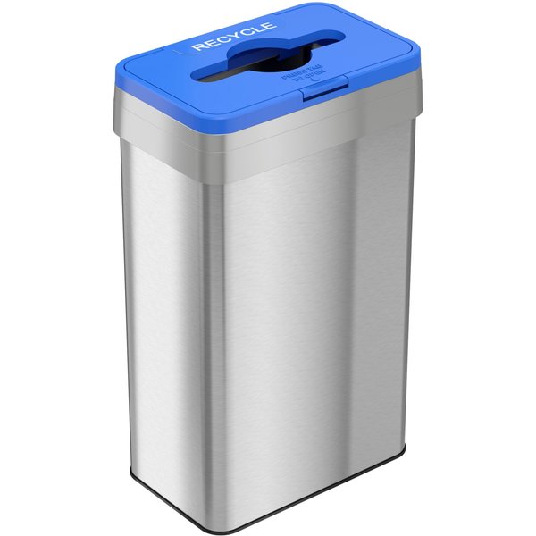 Rectangular Flip Open Recycle Lid Attachment