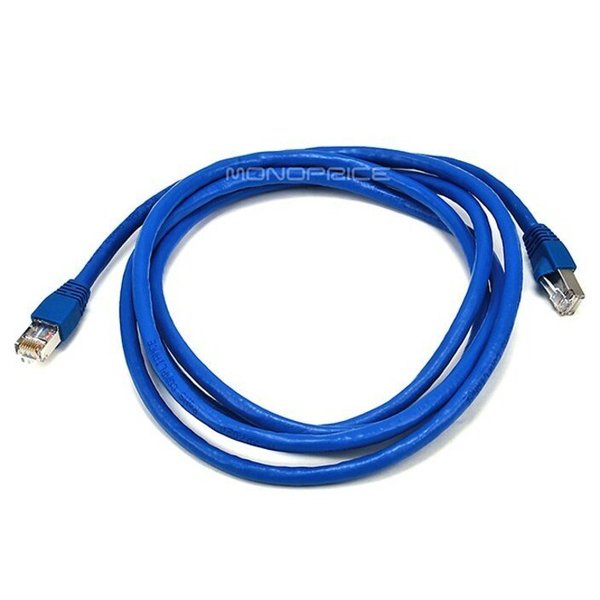 STP Cable, 500MHz, 24AWG, Blue, 7ft