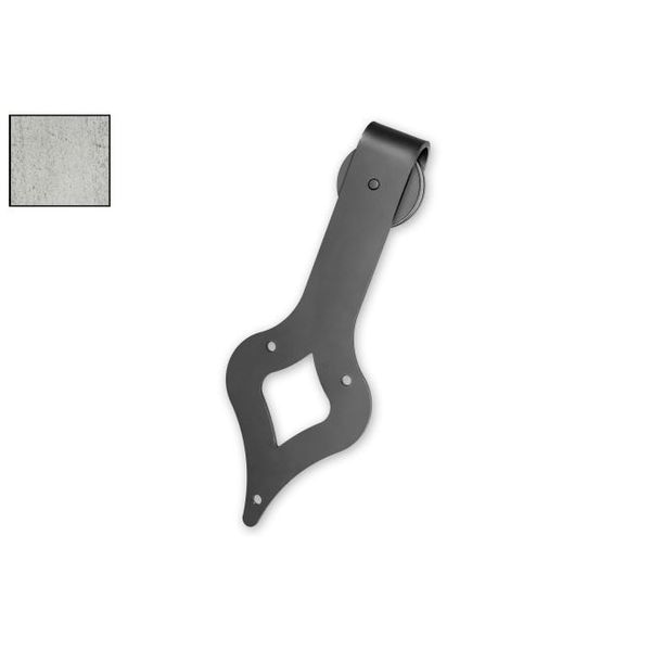 Mill Finish STNLS Steel Barn Door Hardware 0120-4002 40