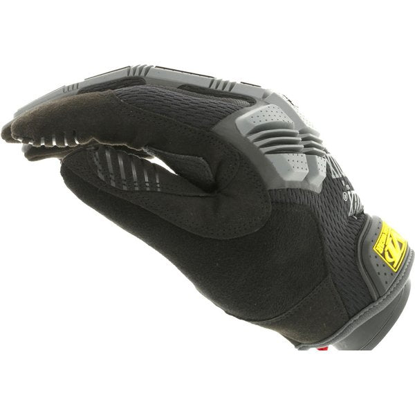 M-Pact Impact Resistant Work Gloves, Vibration Absorption, TPR, Black/Gray, XL, 1 Pair