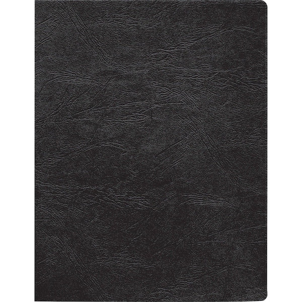 Binding Cover, Blk, 8-3/4x11-1/4 In., PK200