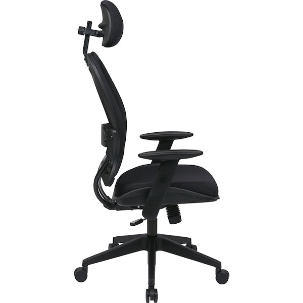Managerial Chair, Fabric, 23-1/4