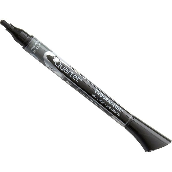 Dry Erase Marker, Fine Tip, Black, PK12 Low Odor
