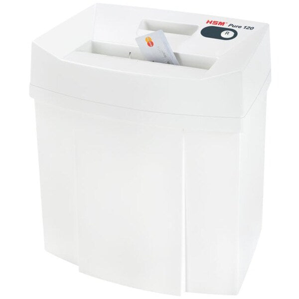 Paper Shredder, Strip-Cut, White