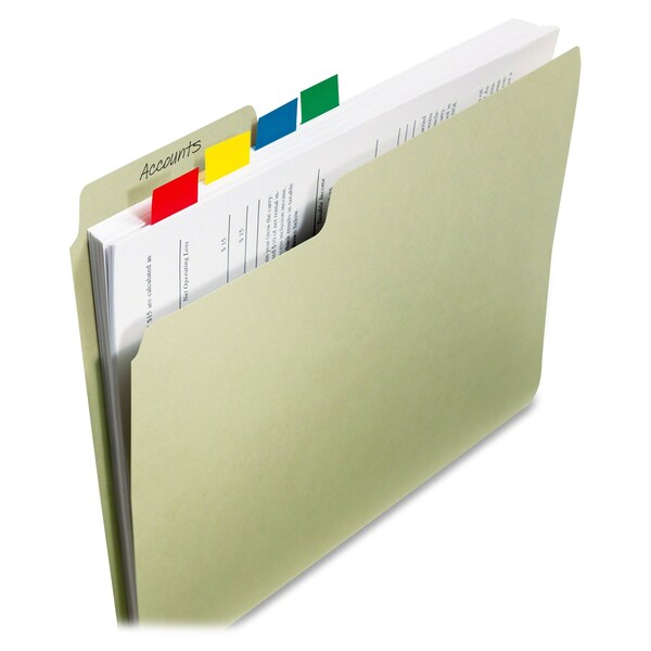 Sticky Flags, 1 x 1-3/4 In., Orange, PK2