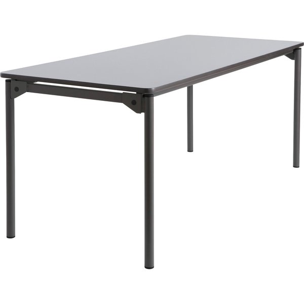 Rectangle Maxx LegroomÃ¢âÂ¢ Wood Folding Table, Gray - 30