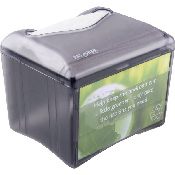 Plastic, Color Black, 200, Napkin Dispenser