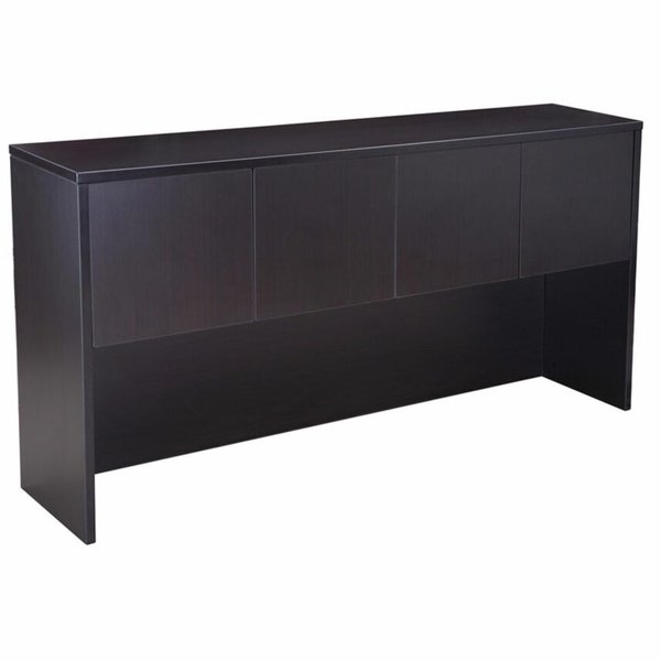 Hutch With Doors, Mocha, 71