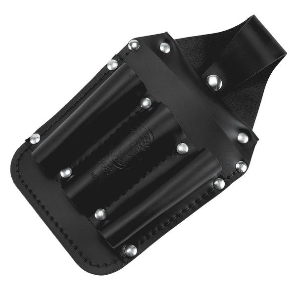 Black Leather 6 Pockets