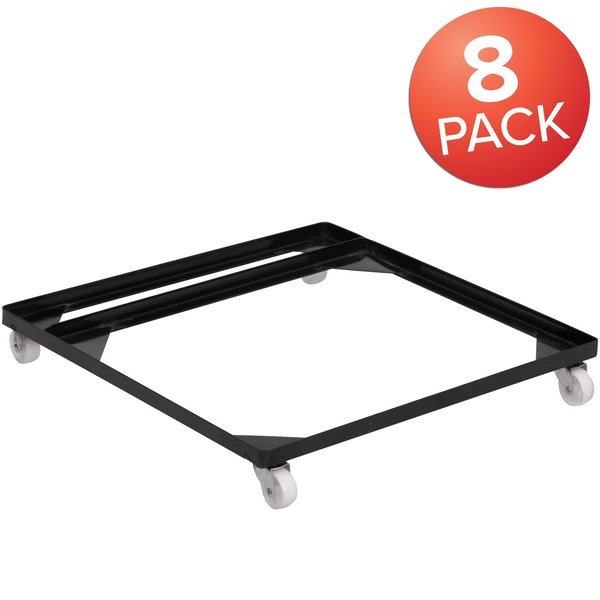 HERCULES Series Steel Stack Chair and Church Chair Dolly