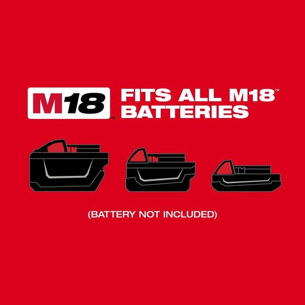 Power Supply, 175 W, 18V DC, 1 Outlet, 0.8 lb, For Use With Milwaukee M18 Batteries