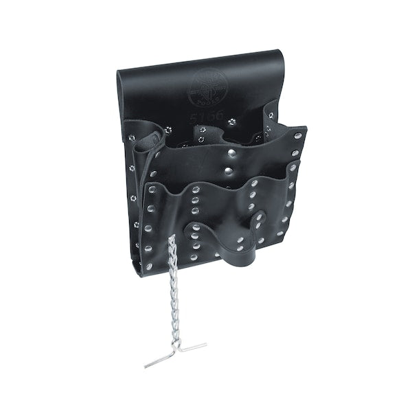 Black Leather 7 Pockets