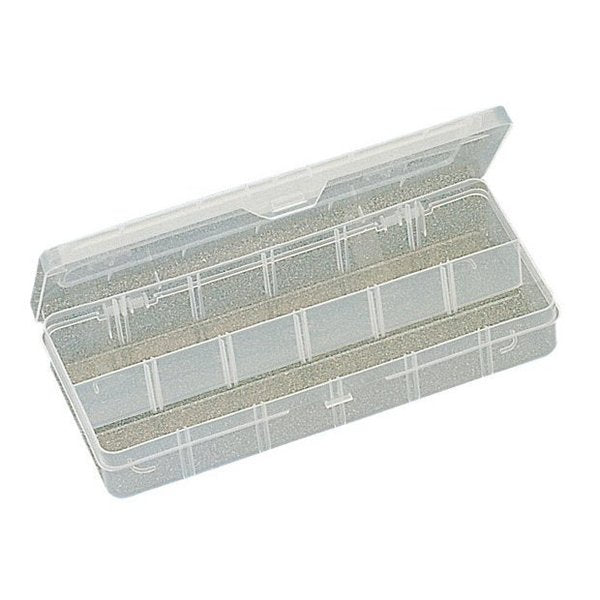 Plastic Box w/dividers 10 X4.75 x 1.5