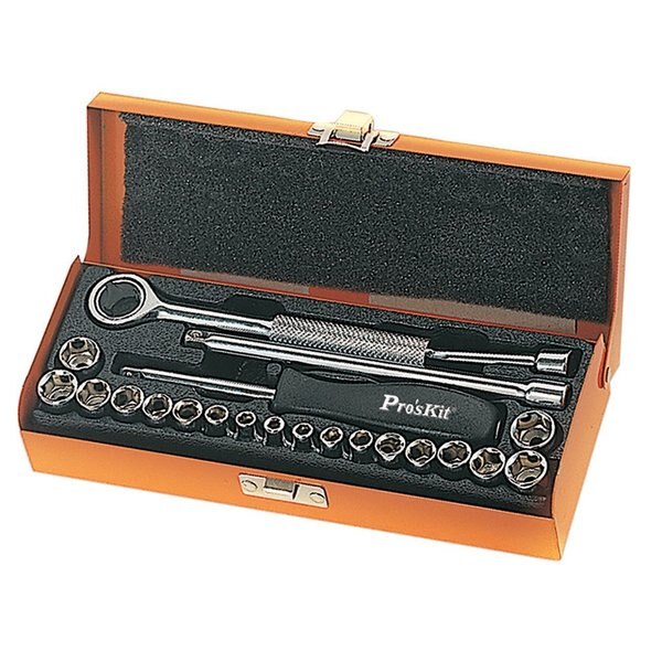 Inch and Metric Socket Set
