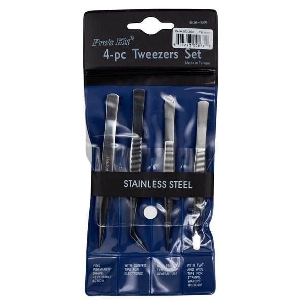 Tweezer Set, 4pc