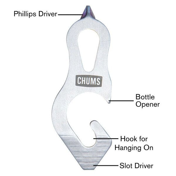 Hook Keychain Tool