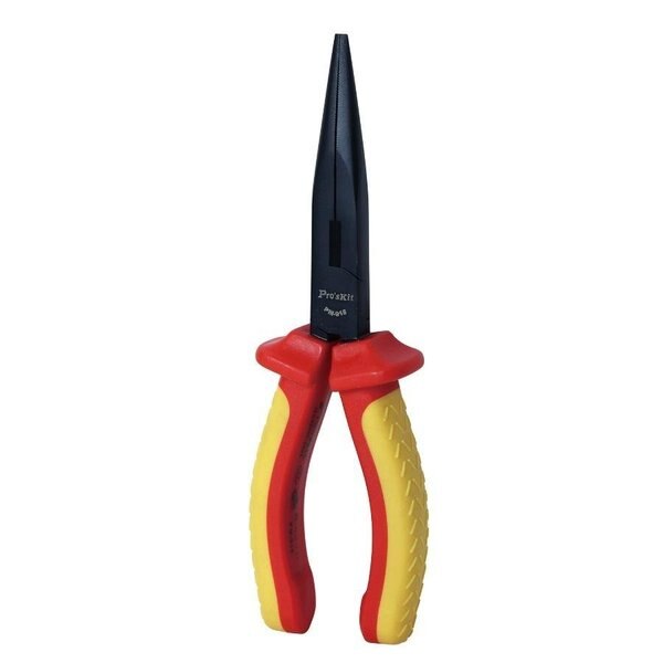 Insulated L, nosed Pliers, 7-3/4