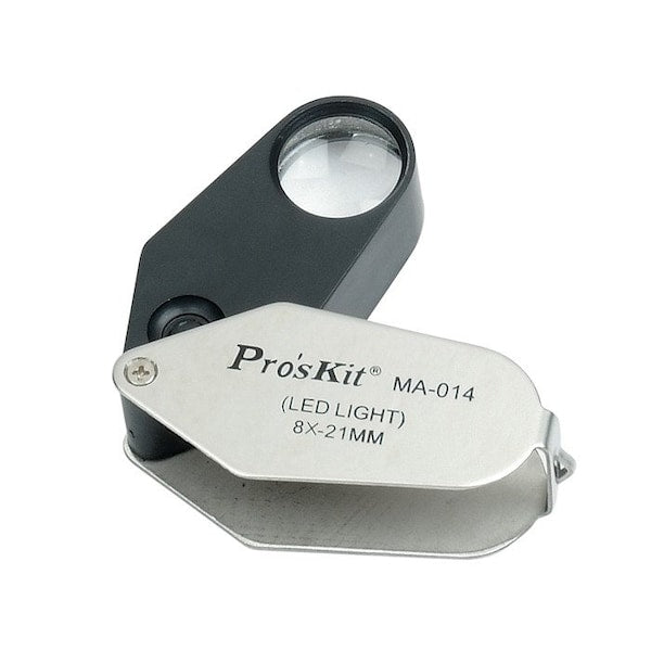 LED Lighted Magnifier 8X