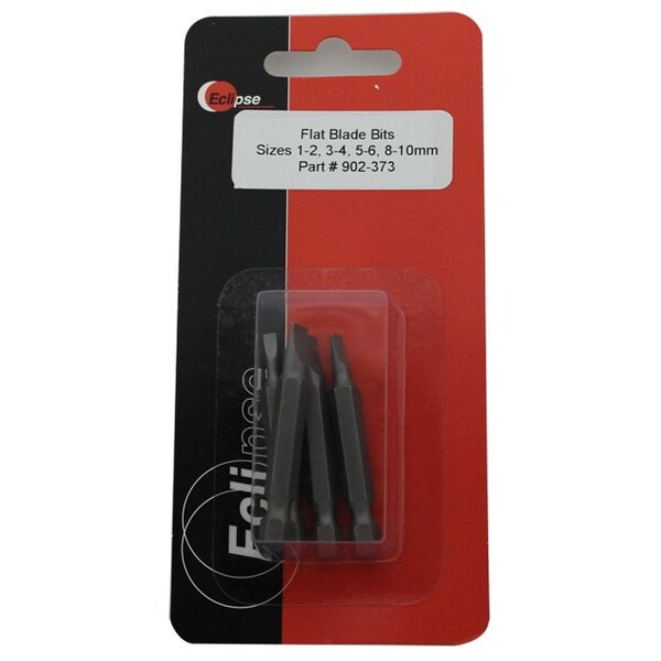 Slotted Power Bit Set, 1 15/16
