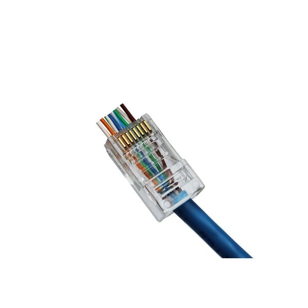 QuikThru Modular Plugs, CAT5/5e, PK100