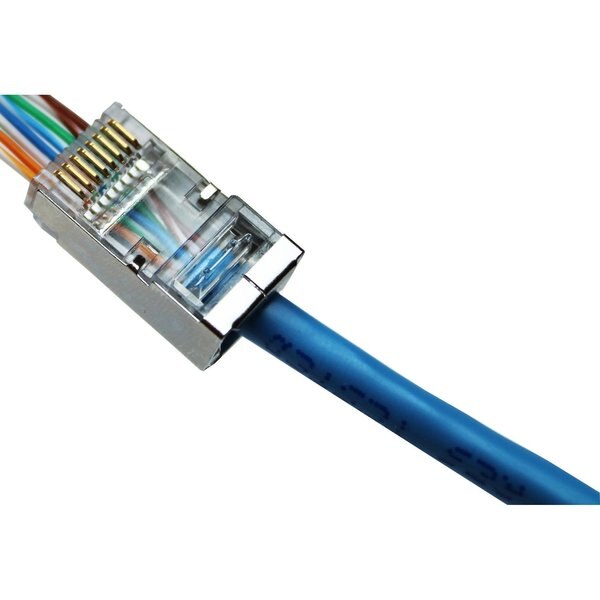 QuikThru Modular Plugs, CAT5e/6, PK10