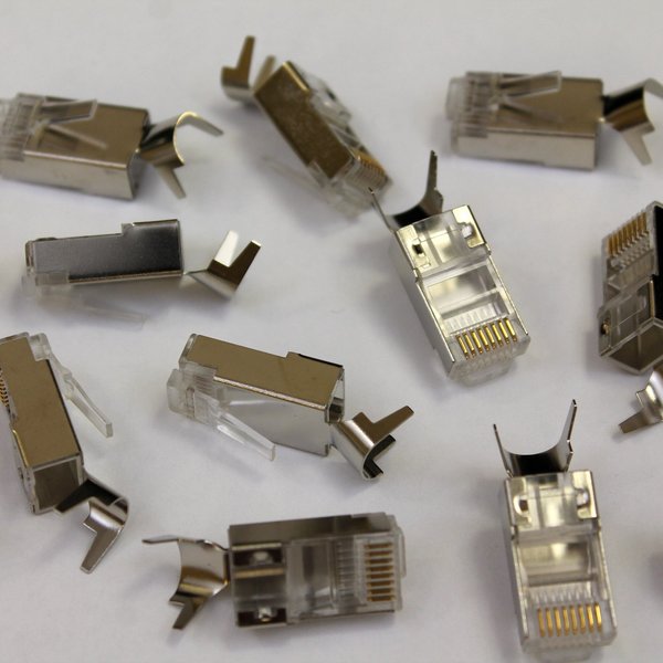 QuikThru Modular Plugs, CAT5e/6, PK10