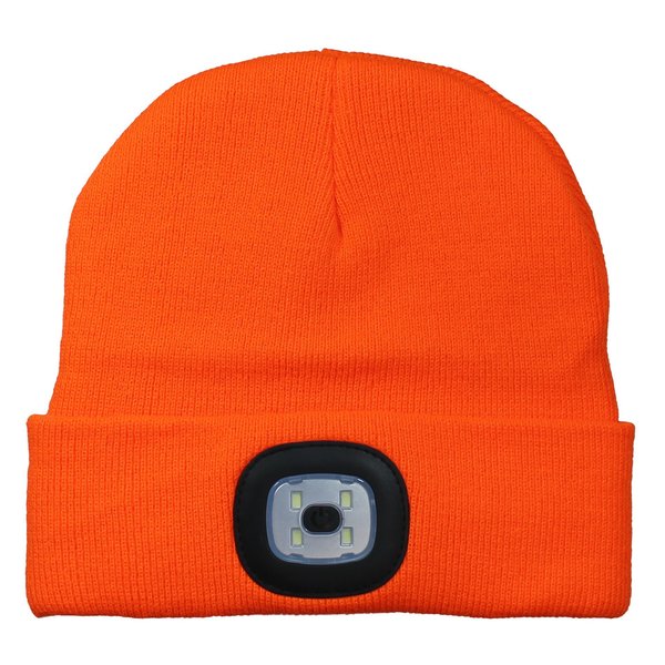 LED Beanie, Orange