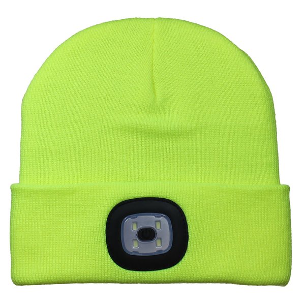 LED Beanie, Yellow