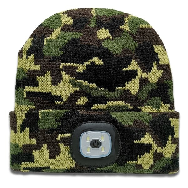 LED Beanie, Camo