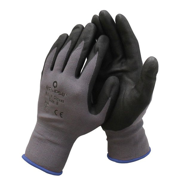 Nitrile Coated Work Gloves, Medium, Size