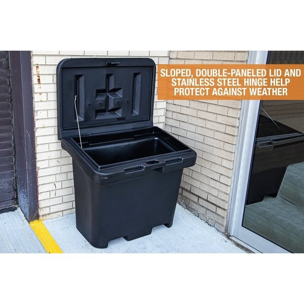 Storage Bin, Poly, 8.8 cu. ft.