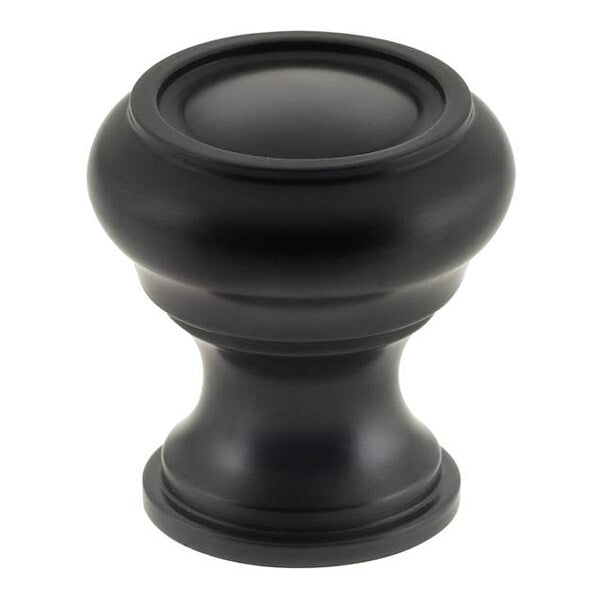 Traditional Cabinet Knob Oil Rubbed Bronze 1-1/2