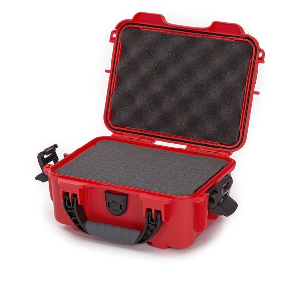 Case with Foam, Red