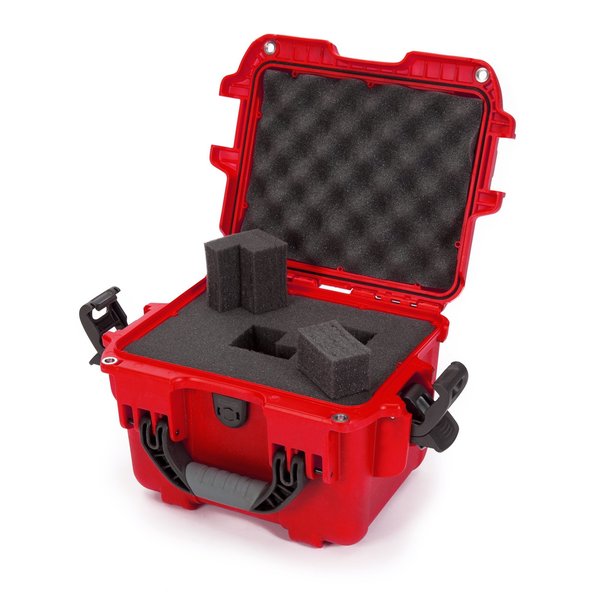 Case with Foam, Red
