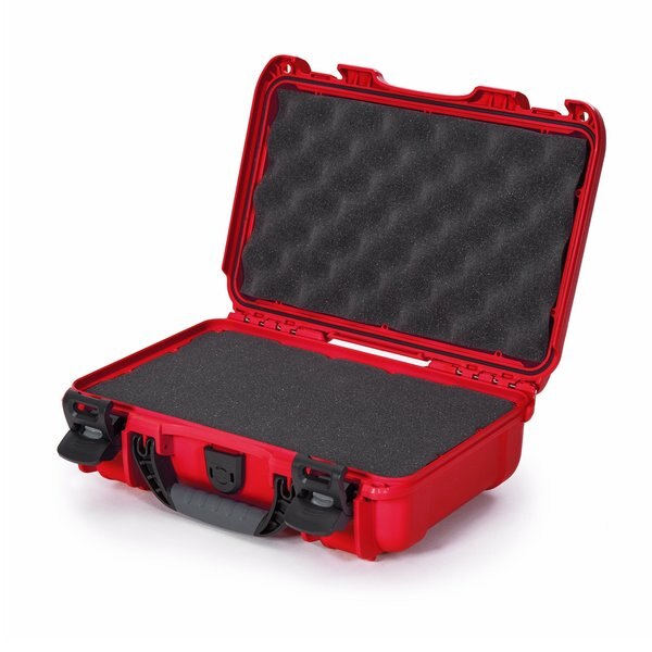 Case with Foam, Red
