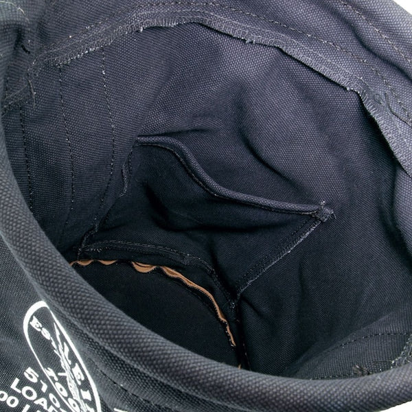 Bucket, Canvas, Flame-Resistant, #4 Flame Resistant Canvas, Black