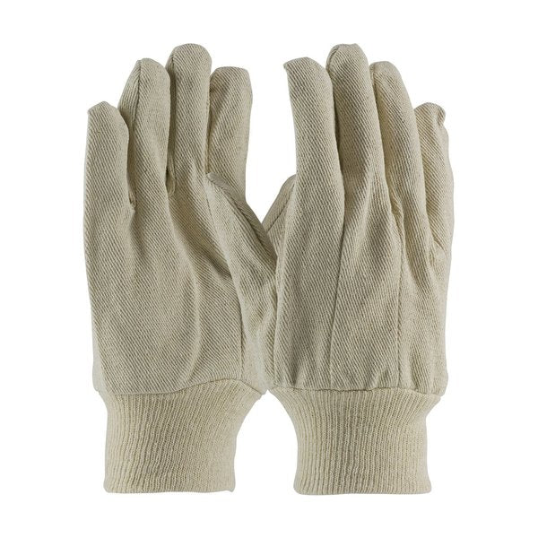 Canvas Single Palm Glove, 10 Oz, PK12