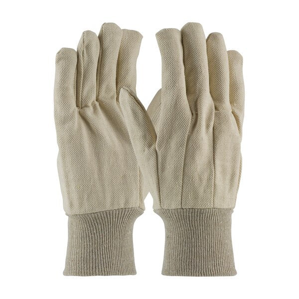 Canvas Single Palm Glove, 10 Oz, PK12