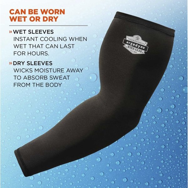 Protective Sleeve, Black, Size 2X, PR