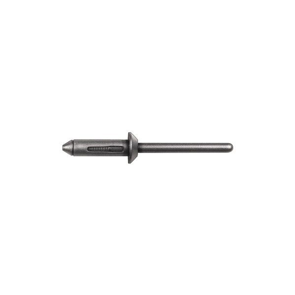 Blind Rivet, Flanged Head, 3/16 in Dia., Nylon Body