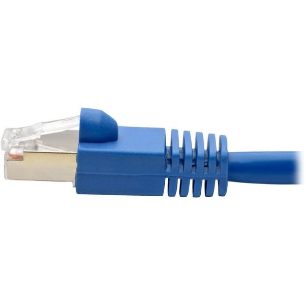 Cat6(a) Cable, Shielded (STP), Blue, 3ft
