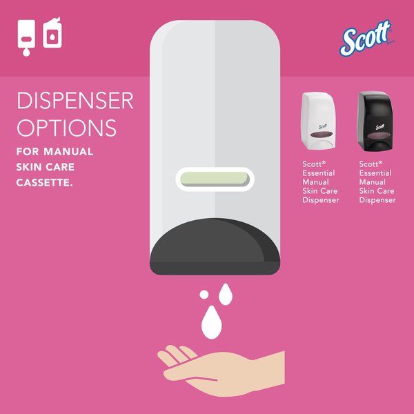 Foam Hand Soap, 1.0 L Hand Soap Refills for compatible Scott Essential Manual Dispensers (6 Bottles)