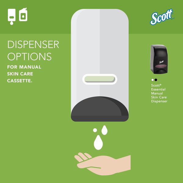 Green Certified Foam Hand Soap, 1.0 L Refills for Compatible Scott Manual Dispensers (6 Bottles)