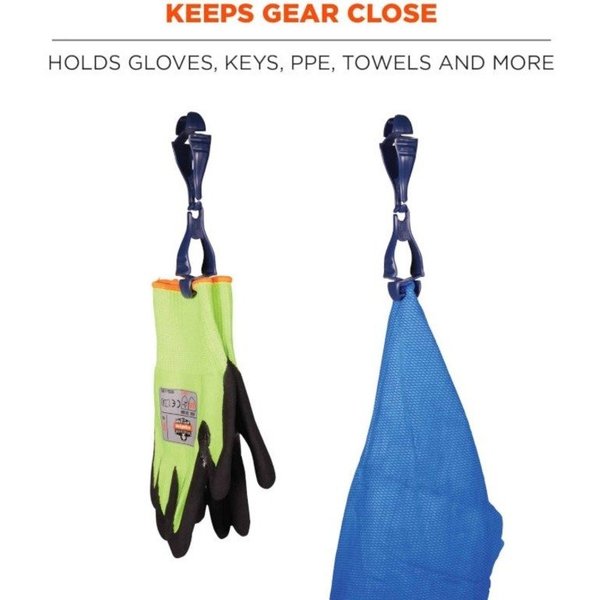 Glove Clip, Metal Detect, 3-51/64x6-1/2In