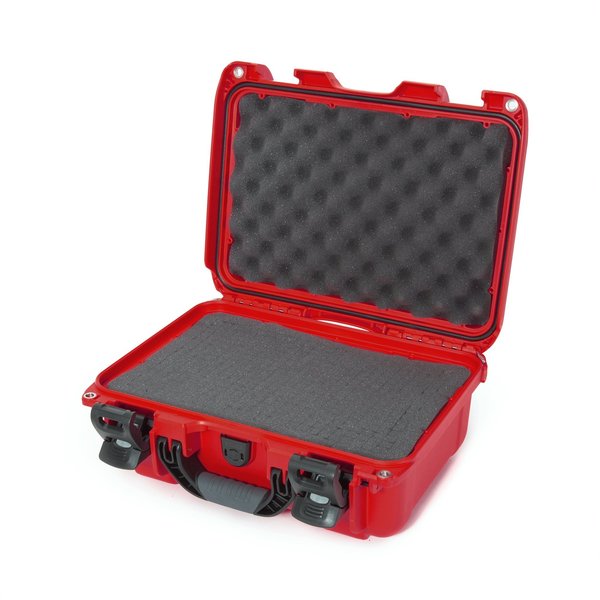 Case with Foam, Red